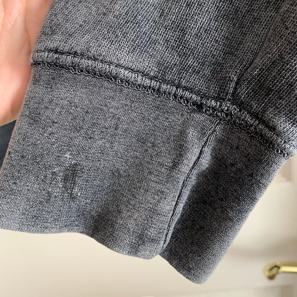 Hightech Gray Long Sleeve Drawstrings Hoodie Sweatshirt Size Medium - Picture 14 of 17